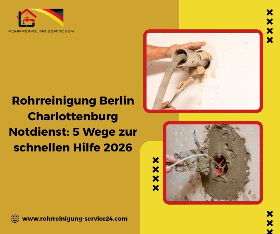 Wer zahlt die Rohrreinigung in Charlottenburg? Mieter, Vermieter oder Versicherung?