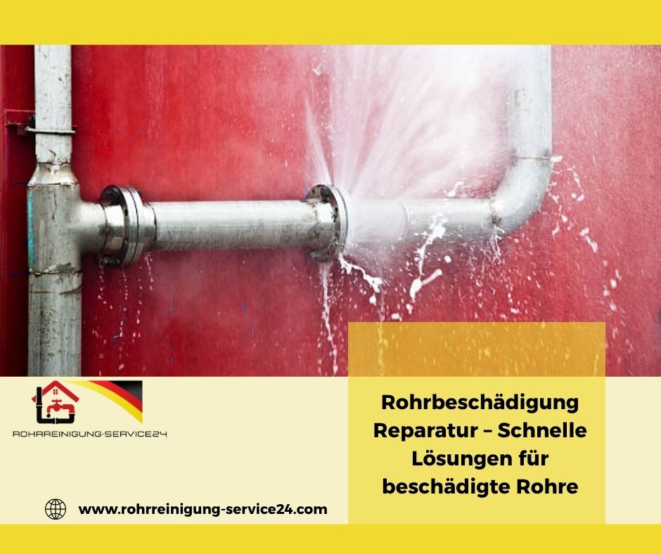 Rohrbeschädigung Reparatur – Techniken und Methoden