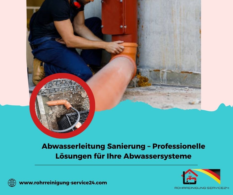 Abwasserleitung Sanierung