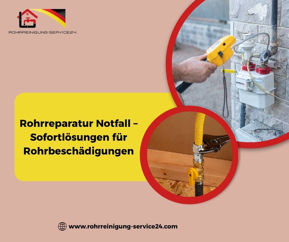 Rohrreparatur Notfall – Der Prozess Schritt für Schritt