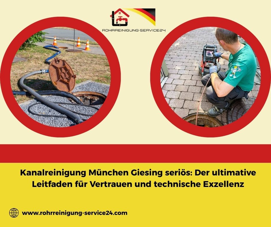 Kanalreinigung München Giesing seriös