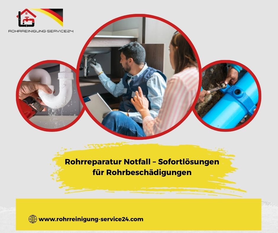 Rohrreparatur Notfall – Warum wir die beste Wahl sind