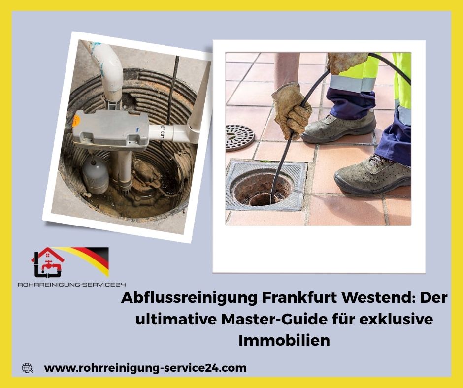 Abflussreinigung Frankfurt Westend: Recht, Versicherung & Kostenvergleich