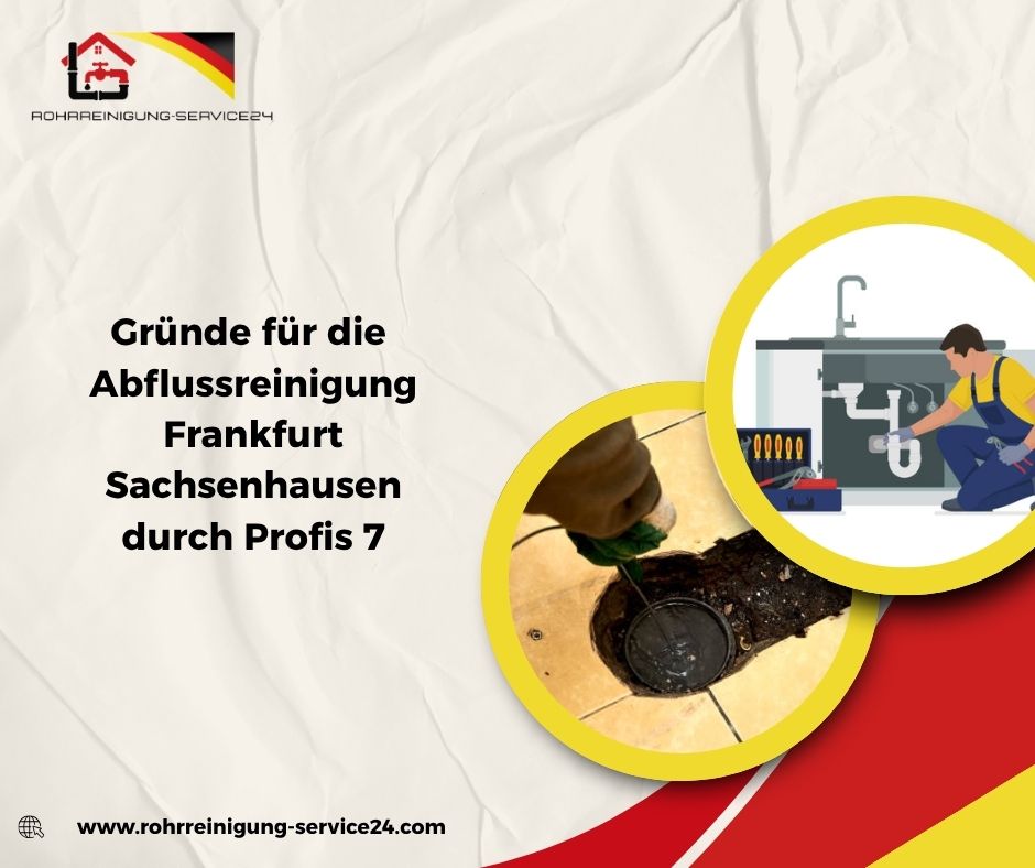 Gründe für die Abflussreinigung Frankfurt