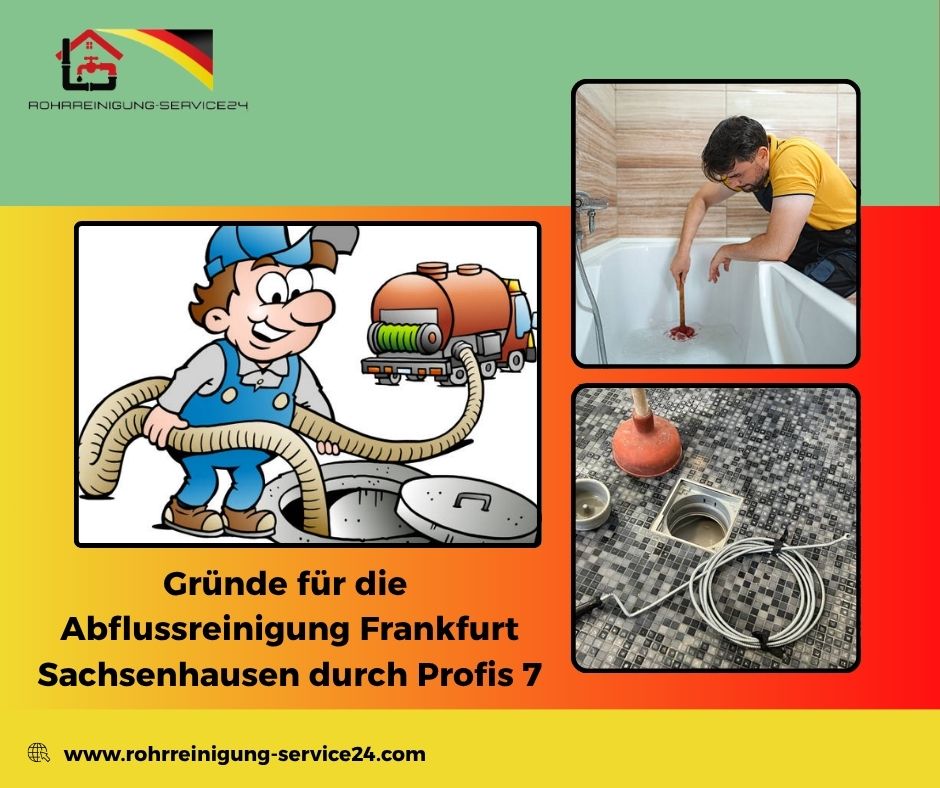 Gründe für die Abflussreinigung Frankfurt