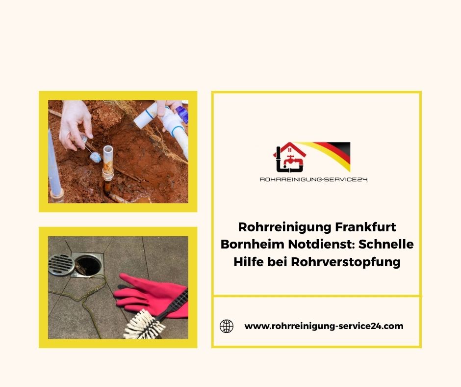 Rohrreinigung Frankfurt Bornheim Notdienst