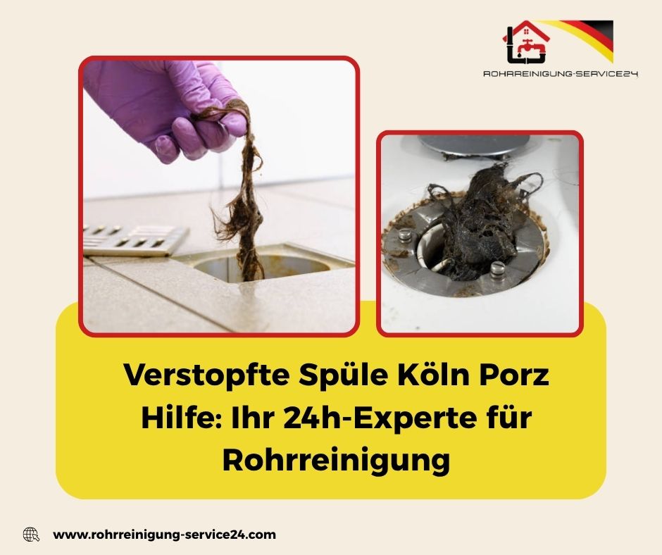 Verstopfte Spüle Köln Porz Hilfe