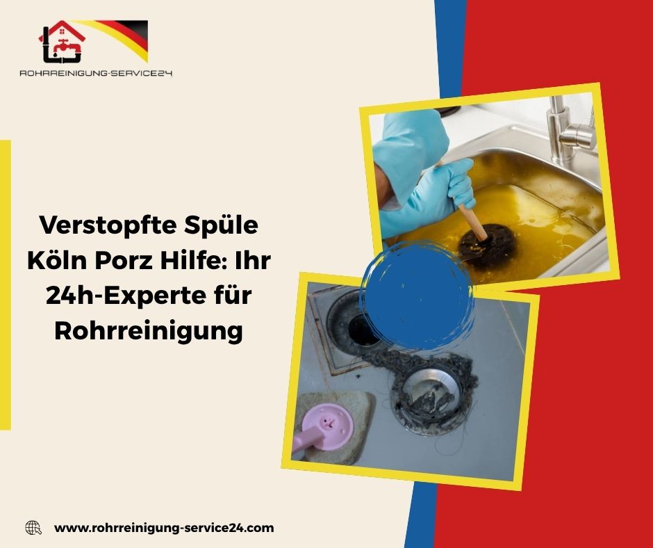 Verstopfte Spüle Köln Porz Hilfe