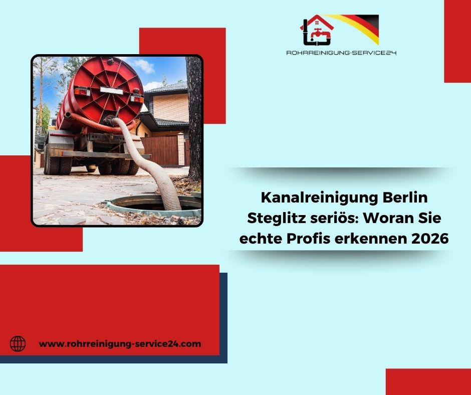 Kanalreinigung Berlin Steglitz seriös
