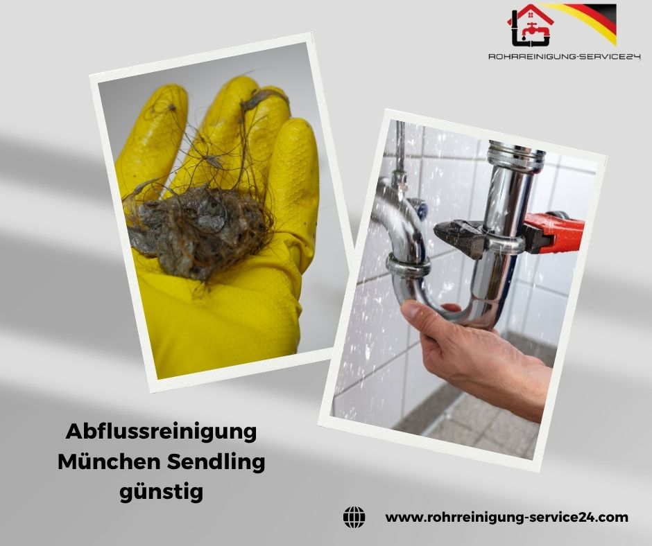 Abflussreinigung München Sendling günstig