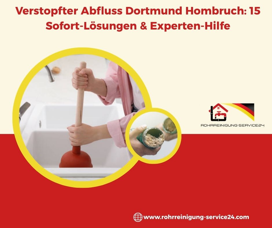 Verstopfter Abfluss Dortmund Hombruch