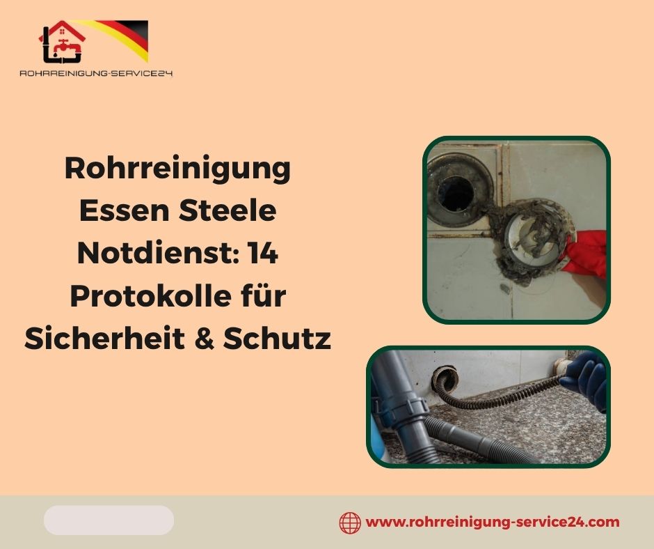 🚨 Sofort-Protokoll: Abfluss-Notfall in Steele