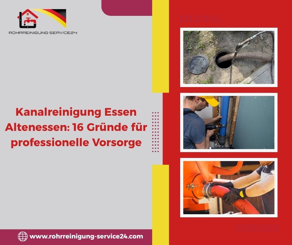 Kanalreinigung Essen Altenessen