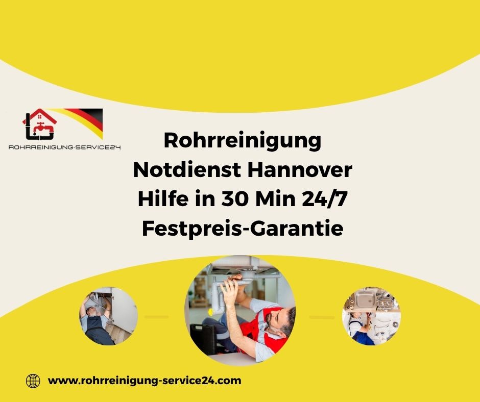 Rohrreinigung Notdienst Hannover