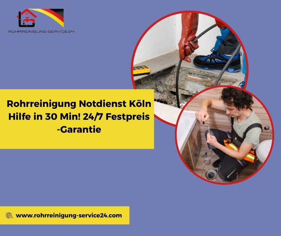 Rohrreinigung Notdienst Köln