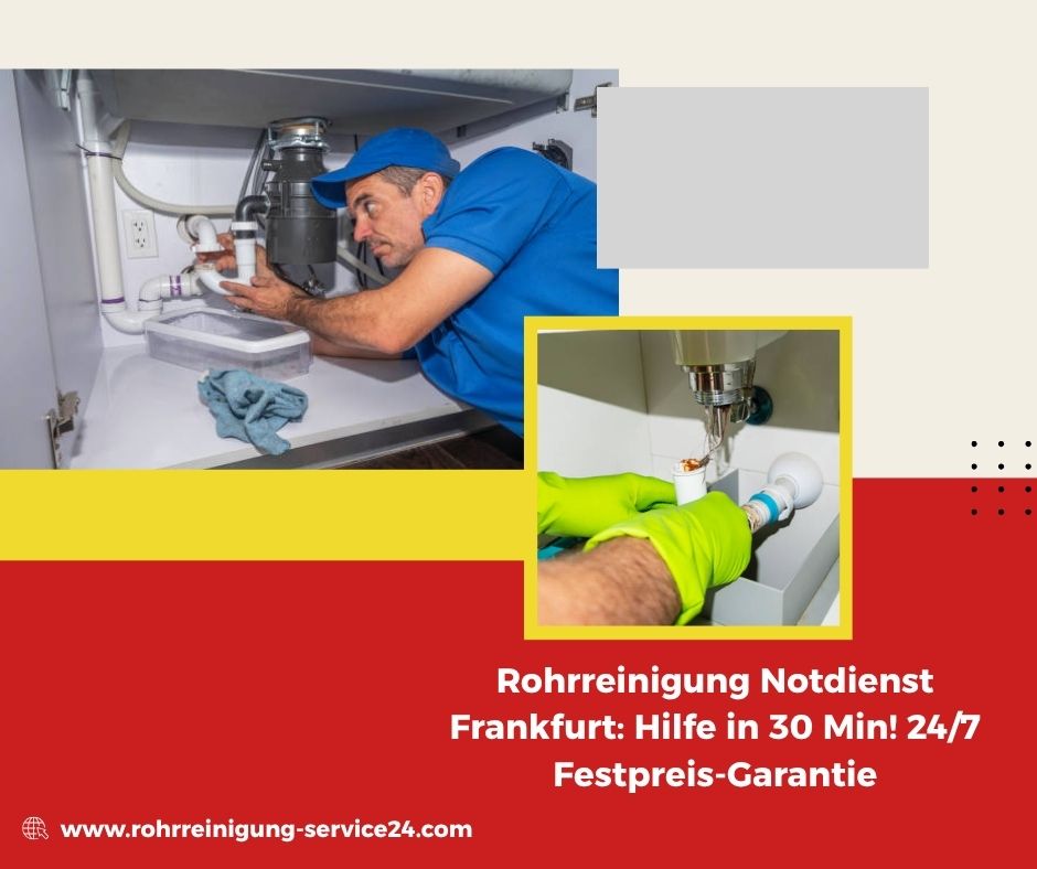 Rohrreinigung Notdienst Frankfurt