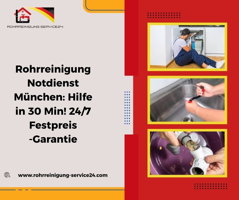 Rohrreinigung Notdienst München