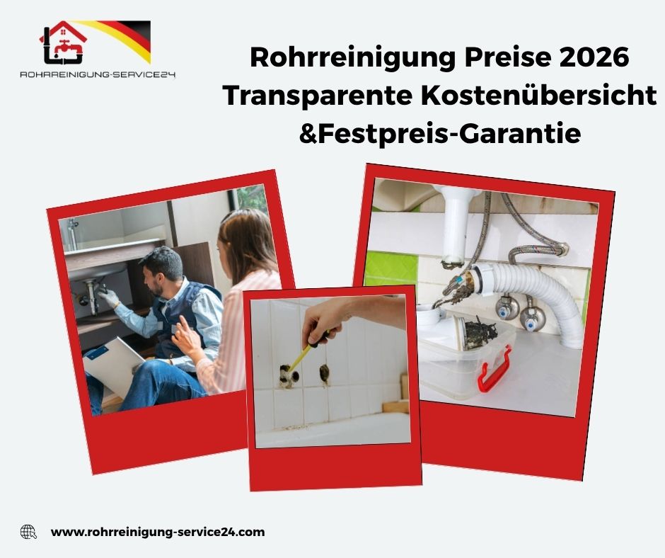 Wie setzen sich die Rohrreinigung Preise zusammen? Wie setzen sich die Rohrreinigung Preise zusammen?