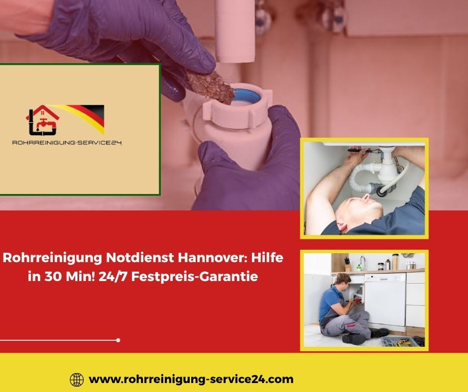 Rohrreinigung Notdienst Hannover