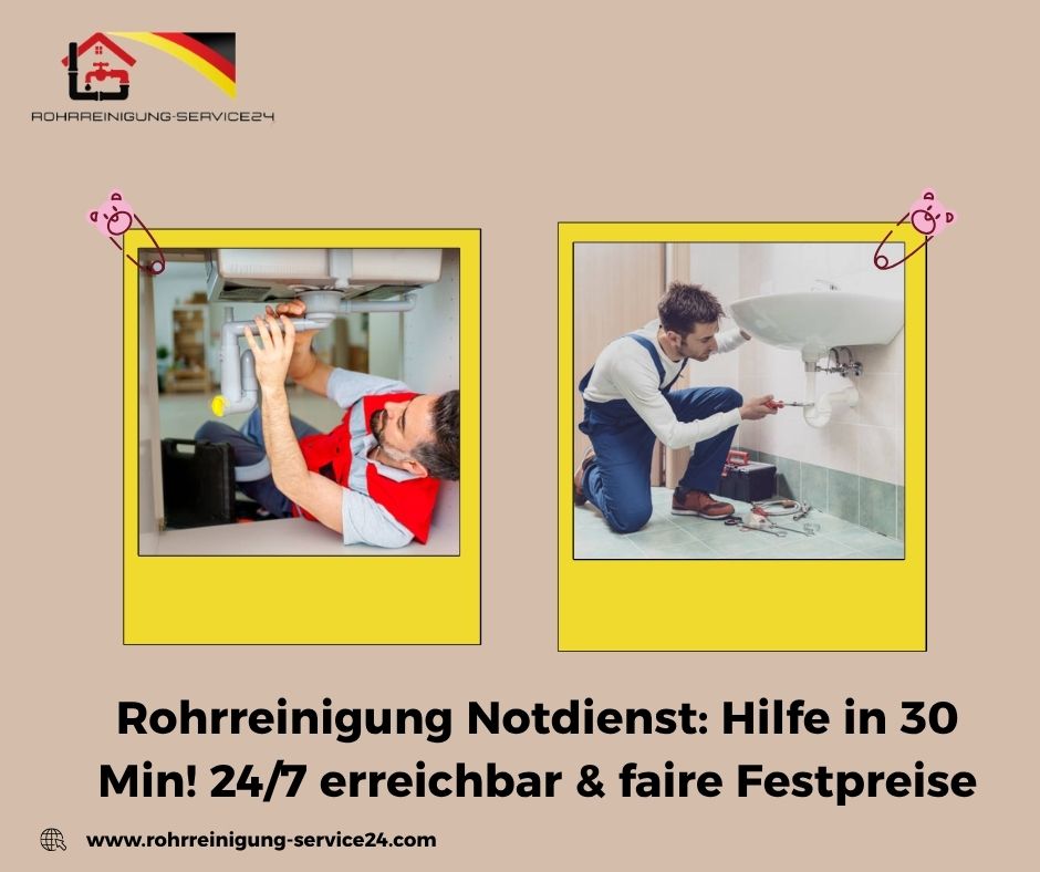 Rohrreinigung Notdienst