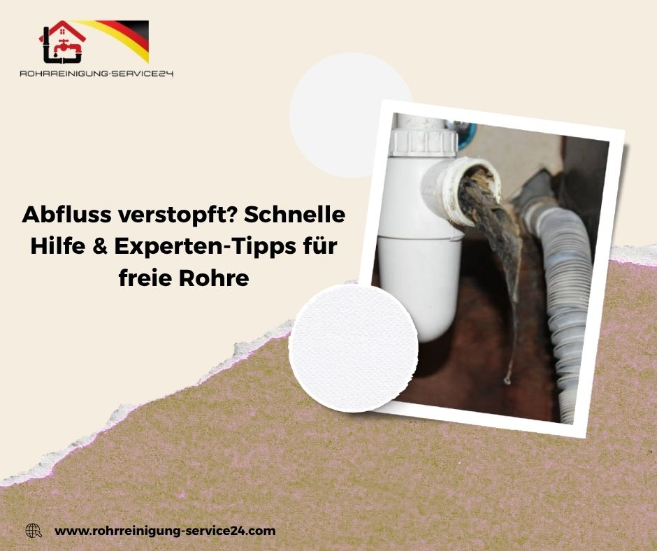 Abfluss verstopft