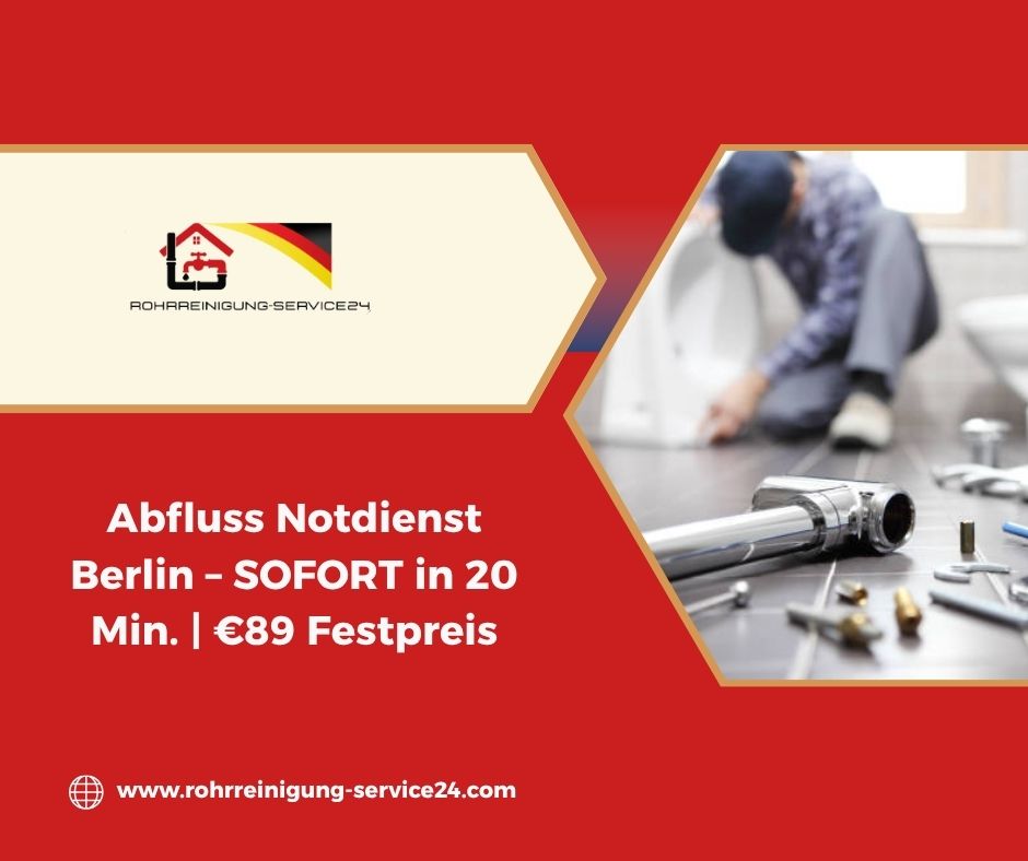 Abfluss Notdienst Berlin