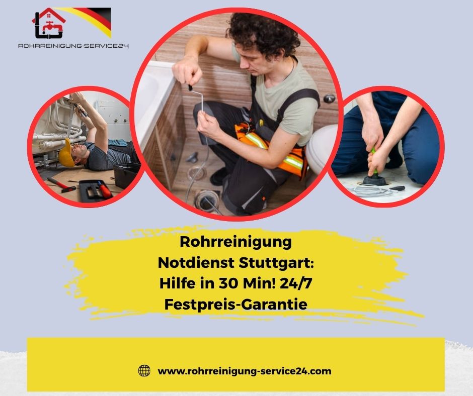 Rohrreinigung Notdienst Stuttgart