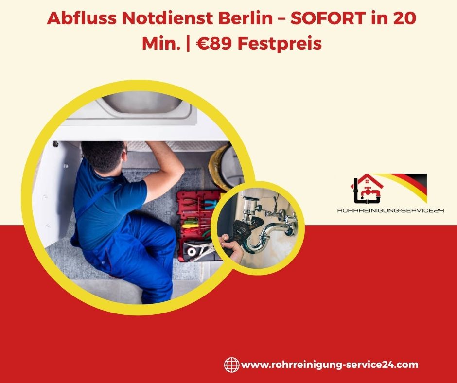Abfluss Notdienst Berlin