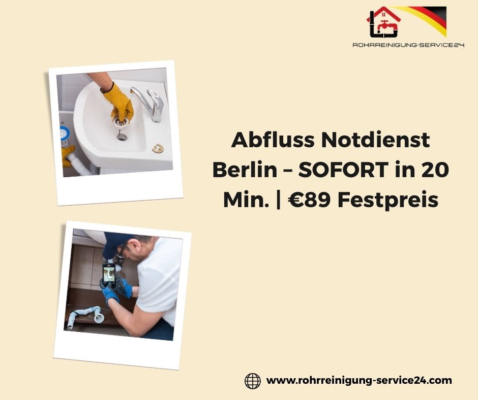 Abfluss Notdienst Berlin – Kundenbewertungen