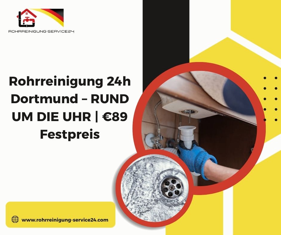 Rohrreinigung 24h Dortmund