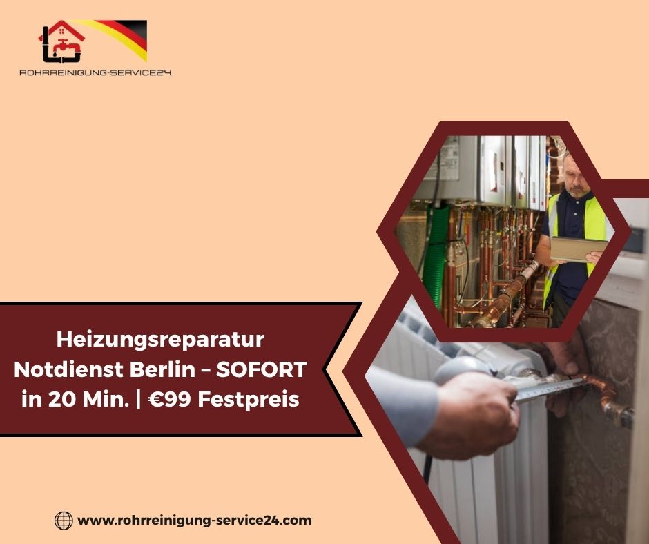 Heizungsreparatur Notdienst Berlin – Häufige Probleme