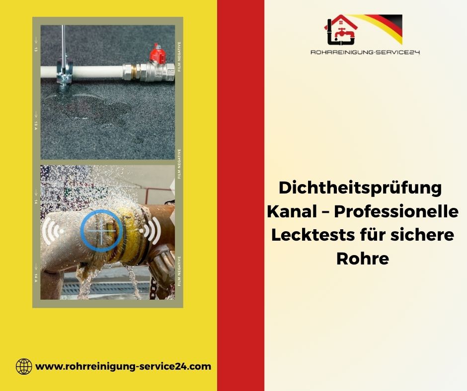 Dichtheitsprüfung Kanal