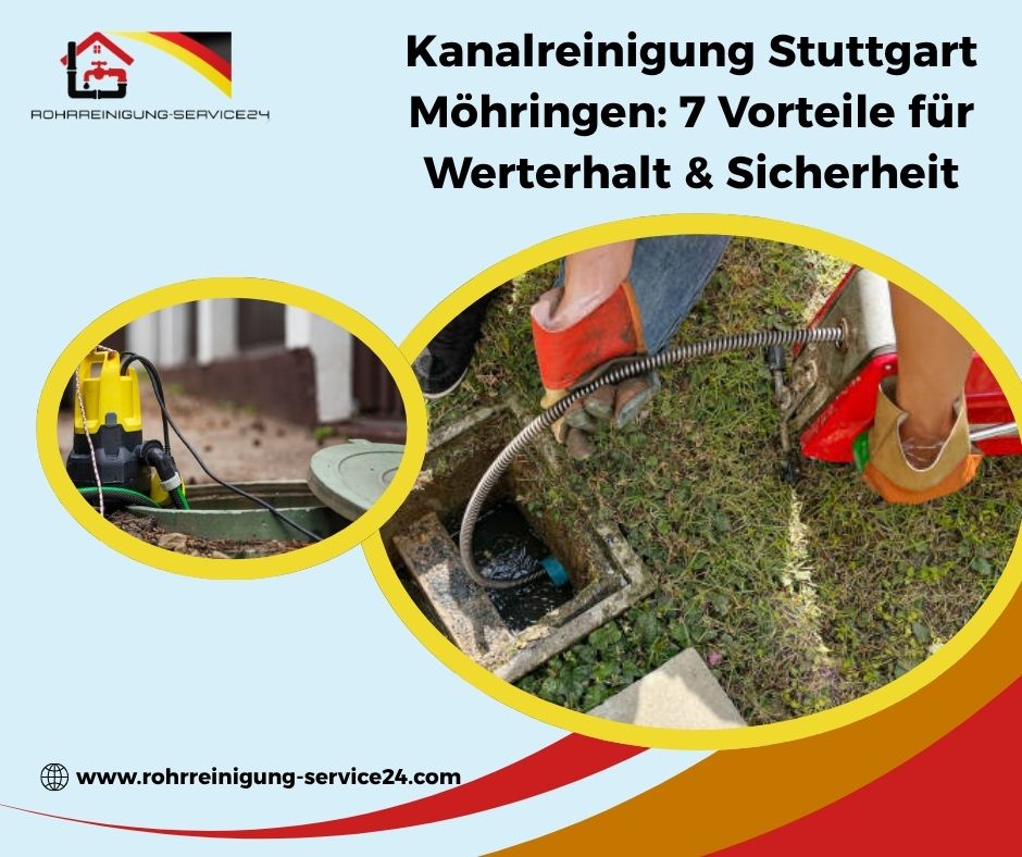 Kanalreinigung Stuttgart Möhringen: Kosten, Recht & Versicherung