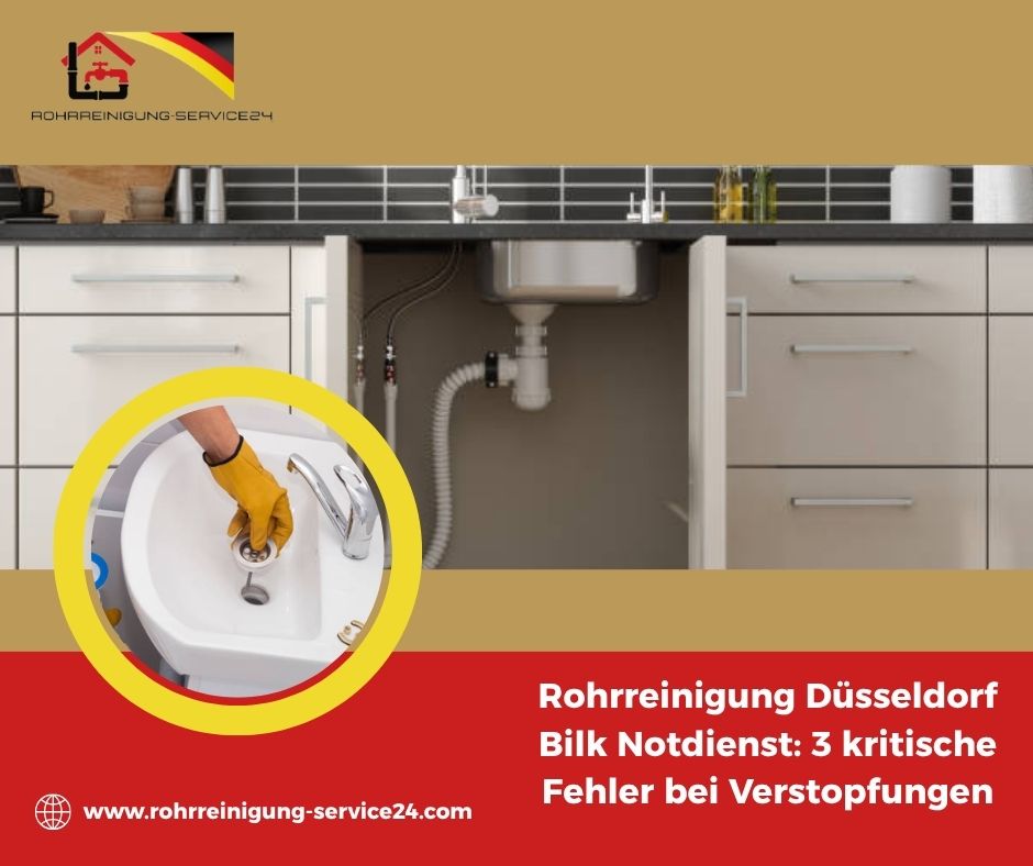 Rohrreinigung Düsseldorf Bilk Notdienst